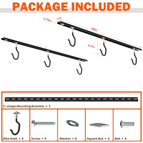 Ceiling Bike Rack for Garage