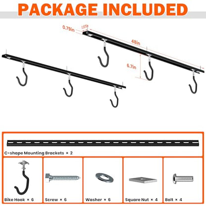 Ceiling Bike Rack for Garage