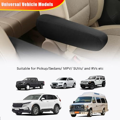 2PC Car Front Seat Armrest Covers