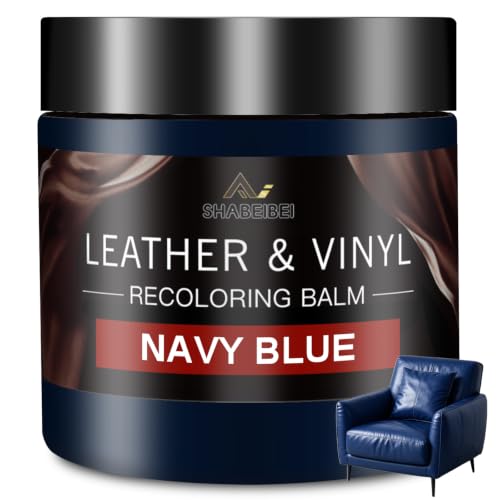 Leather Recoloring Balm and Leather Repair Kit for Furniture (8 Fl Oz)