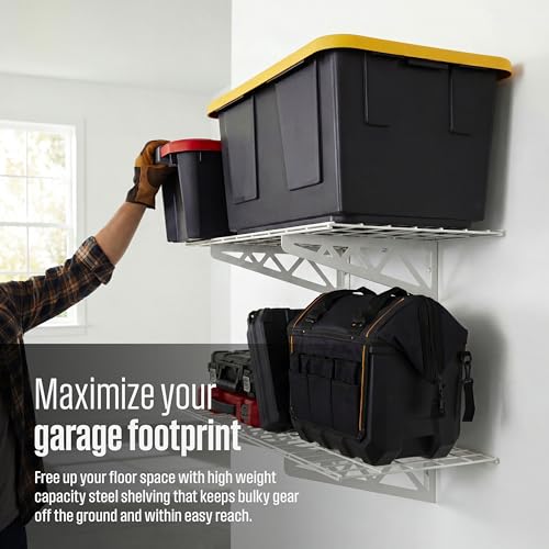 Steel Garage Wall Shelves 2 (2 Count)