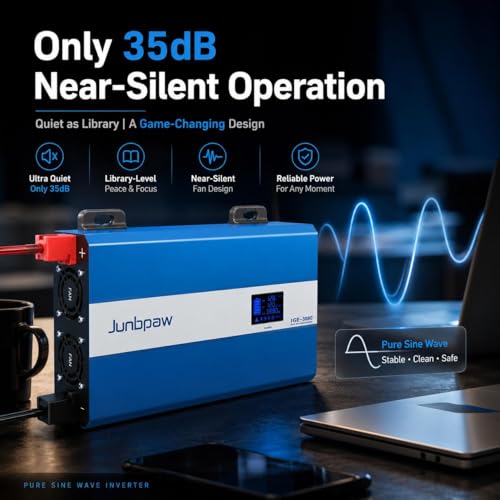3080W Pure Sine Wave Power Inverter 12V to 120V
