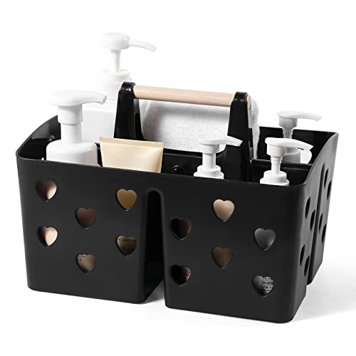 Portable Shower Caddy Plastic Shower Basket Organizer with Handle