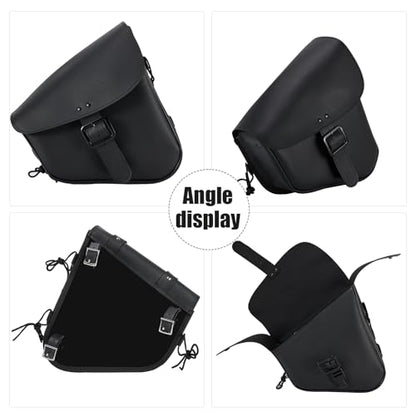 Motorcycle Swing Arm Bag Solo Saddle Bags For Sportster Softail PVC Waterproof Motorcycle Luggage Bags for Motorcycle or Bike