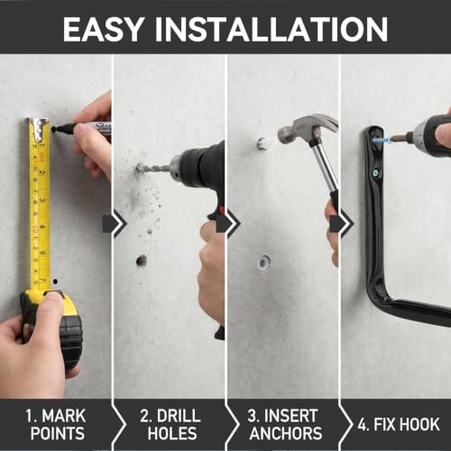 Garage Storage Hooks (6 Count)