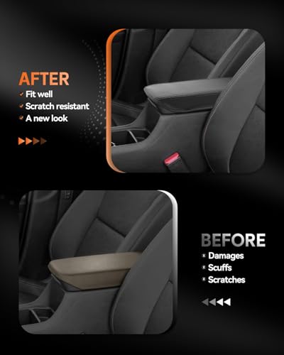 for 2027 Chevrolet Bolt EV Center Console Cover Armrest Box Cover for 2027+ Chevy Bolt EV