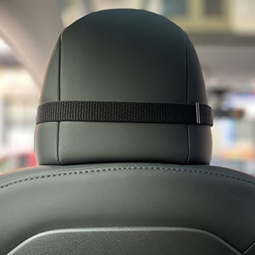 TESBEAUTY Nappa Leather Seat Headrest Pillow 2 Packs for Tesla Neck Pillow Uniquely Designed for Tesla Model X (2 Count)