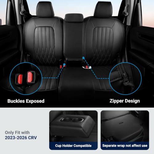 Custom for Honda CRV Seat Covers 2023 (4 Count)