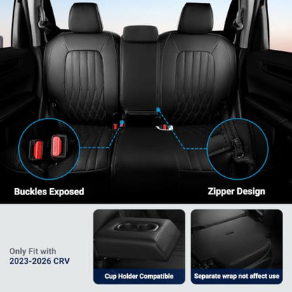 Custom for Honda CRV Seat Covers 2023 (4 Count)