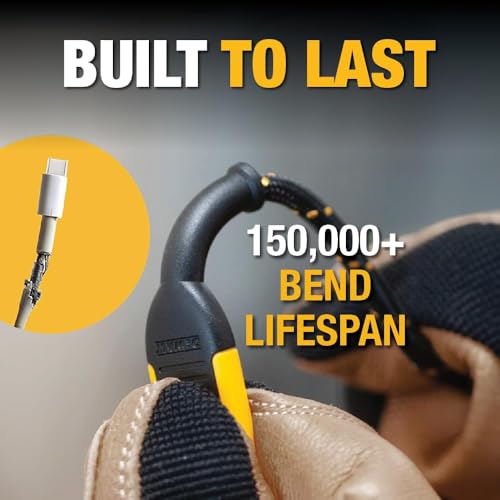 Heavy Duty USB to Lightning Cable [Apple MFi Certified] Durable iPhone Charger