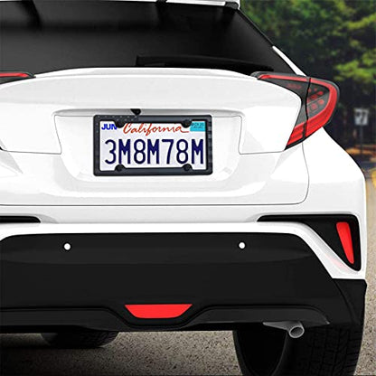 License Plate Frames American Flag