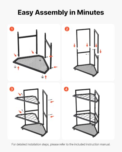 Garden Tool Organizer for Corner