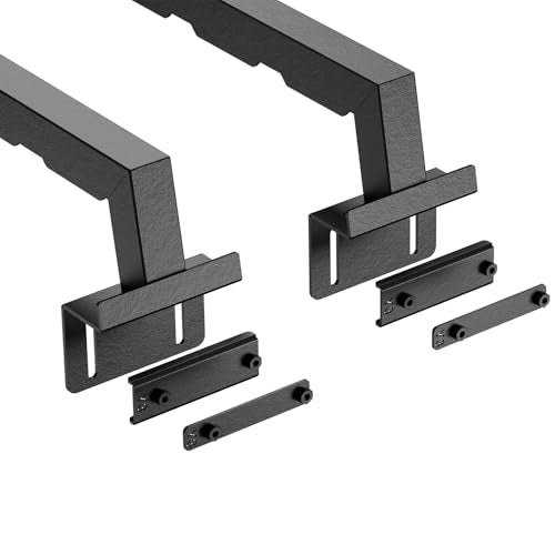 Truck Bed Rack with 2 Cross Bars Cargo Carrier Truck Rack Compatible with Silverado