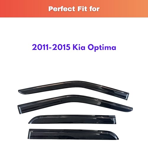 Rain Guards Fit for 2011