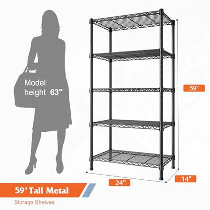 Wire Shelving Rack 5
