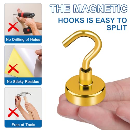 Magnetic Hooks for Cruise Essentials 2026 Cabins Door 12 P (12 Count)