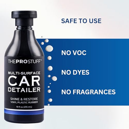 THEPROSTUFF® Plastic Restorer for Cars & Multi (10 Fl Oz)