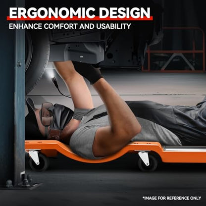 40 in Low Profile Car Rolling Mechanic Creeper