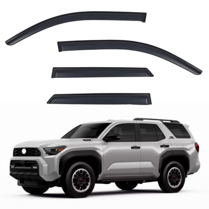 Window Visors Rain Guards Compatible with 2025 2026 Toyota 4Runner