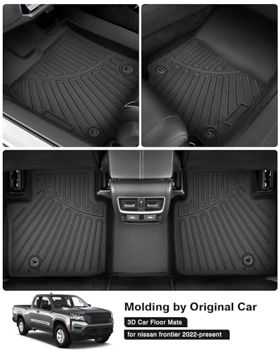 Floor Mats for 2022 2023 2024 2025 Nissan Frontier