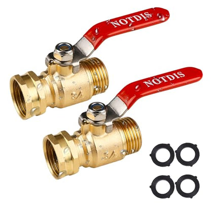 Brass Garden Hose Shut Off Valve with Full