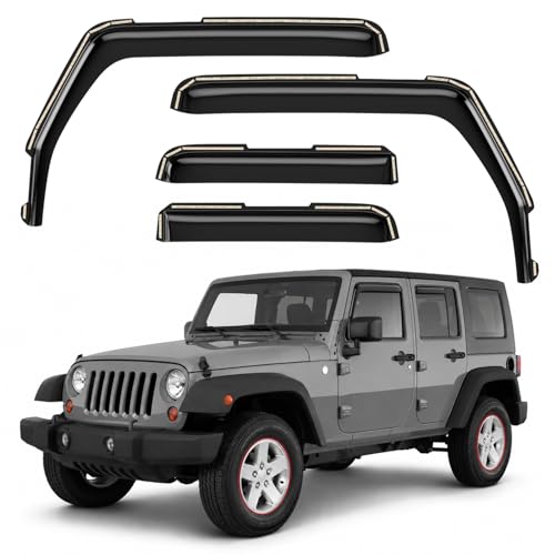 Window Deflectors Smoke Tinted In (4 Count)