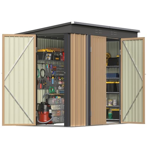 8x4 FT Outdoor Storage Shed