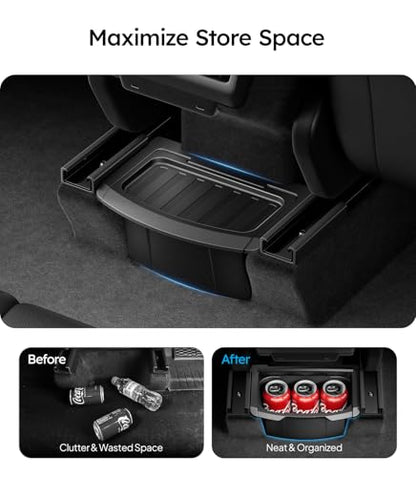 for Tesla Model Y Juniper Rear Center Console Organizer