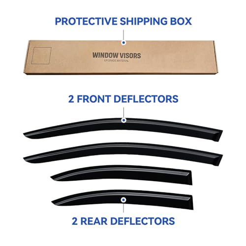 Window Visors Rain Guards for 2008