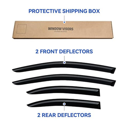 Window Visors Rain Guards for 2008