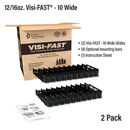 Visi FAST Spring Push Drink Dispenser (2 Count)