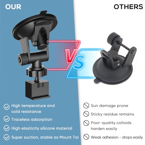 Suitable for Escort IX、IXc、Max 3、Max360C、360MarkII、2020 Max 360 Super Suction Windshield Radar Detector Suction Mount