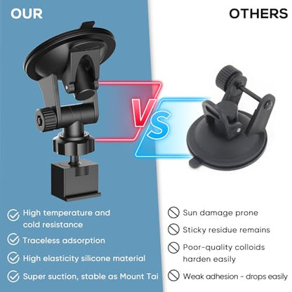 Suitable for Escort IX、IXc、Max 3、Max360C、360MarkII、2020 Max 360 Super Suction Windshield Radar Detector Suction Mount