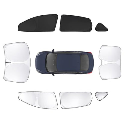 8pcs Car Window Shades for Nissan Sentra 2014 (8 Count)