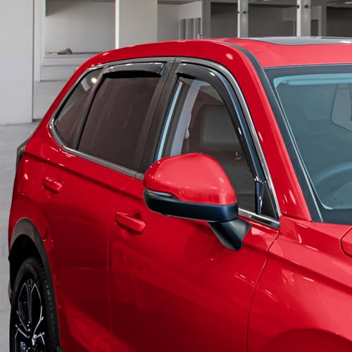 in Channel Extra Durable Rain Guards for Honda CR