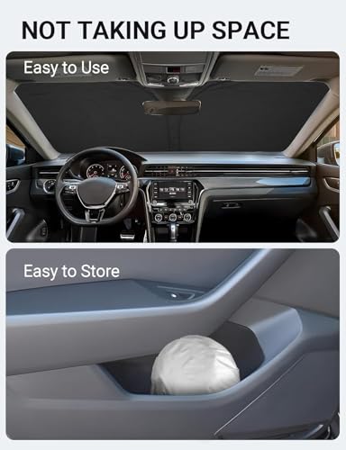 Custom Fit Car Windshield Sun Shade for 2012
