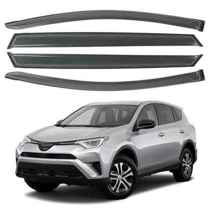 4PCS Rain Guards Fit for 2013