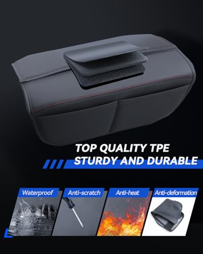 CX 90 Armrest Cover for 2024 2025 2026 Mazda CX90 Accessories Center Console Middle Lid Pad Protector for Car Elbow Rest