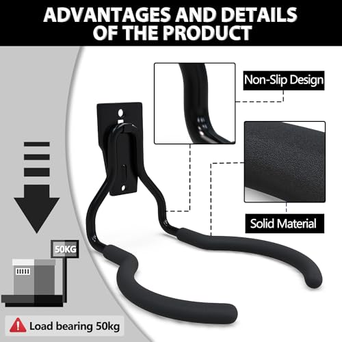 Oversized Garden Power Tool Hanger 4 Pack (4 Count)