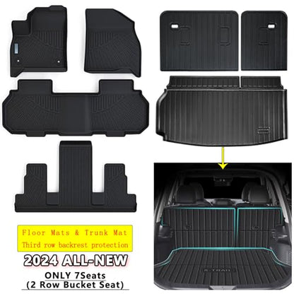 Floor Mats for Chevy Traverse & GMC Acadia 2024