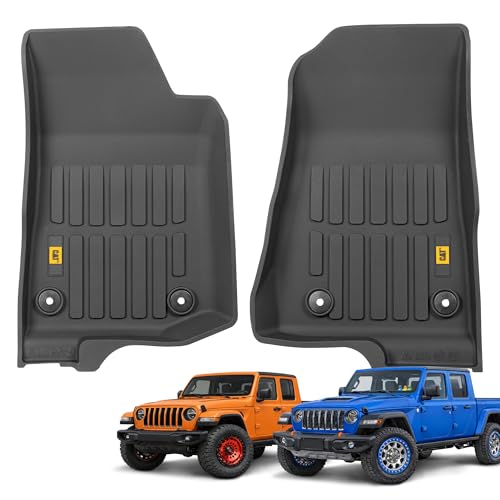 JustFit™ 3D Floor Mats for Jeep Gladiator