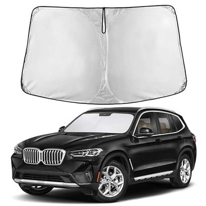 Windshield Sunshade Compatible for BMW X3 2018