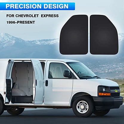 Windshield Sun Shade for Chevrolet Express (2 Count)