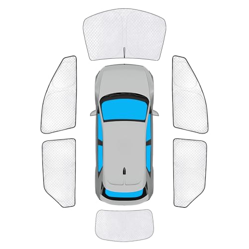 6pcs Thicken Sun Shades for Hyundai Ioniq 5 Accessories 2022 (6 Count)