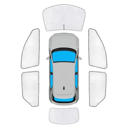 6pcs Thicken Sun Shades for Hyundai Ioniq 5 Accessories 2022 (6 Count)