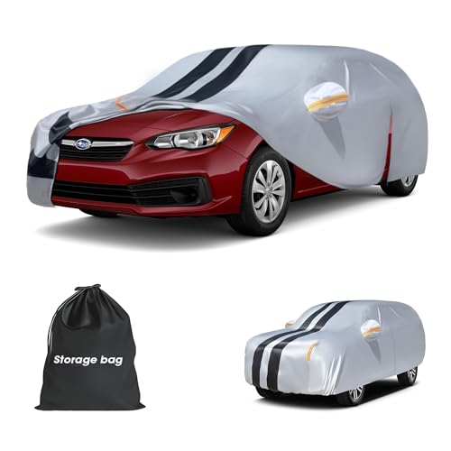Multi Layer Car Cover Custom Fit for Subaru Impreza hatchback