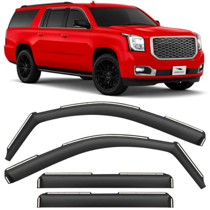 in Channel Extra Durable Rain Guards for GMC Yukon XL 2015