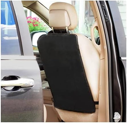 2 Pack X-Large Waterproof Kick Mats Backseat Protector, Durable Car Seat Back Protectors for Vehicles to Protect from Dirt, Mud & Scratches, Fits Most SUVs and Vans