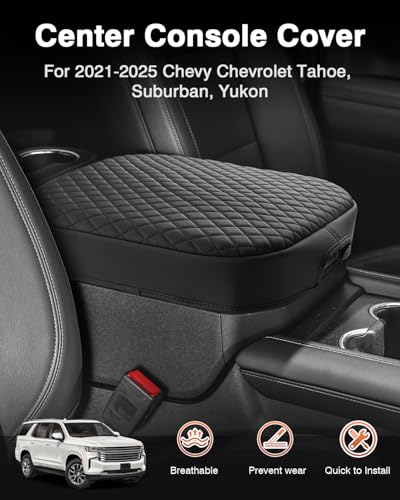 Center Console Cover for Chevy Chevrolet Tahoe