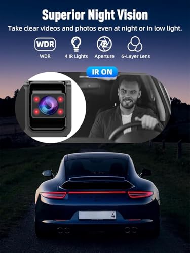 3 Channel 5G WiFi Dash Cam